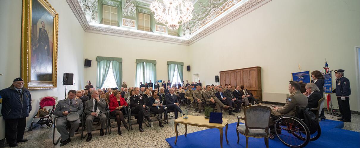 Una vita per la Patria 2015 - sala Umberto I Palazzo Ducale di Parma