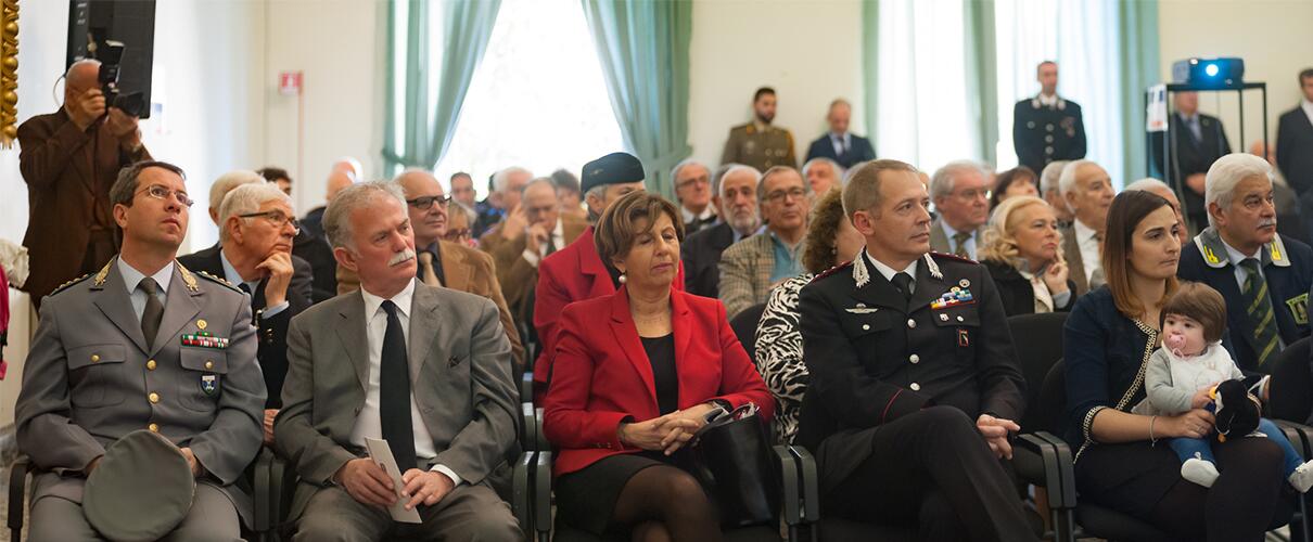 Una vita per la Patria 2015 - alcuni invitati alla cerimonia anno 2015