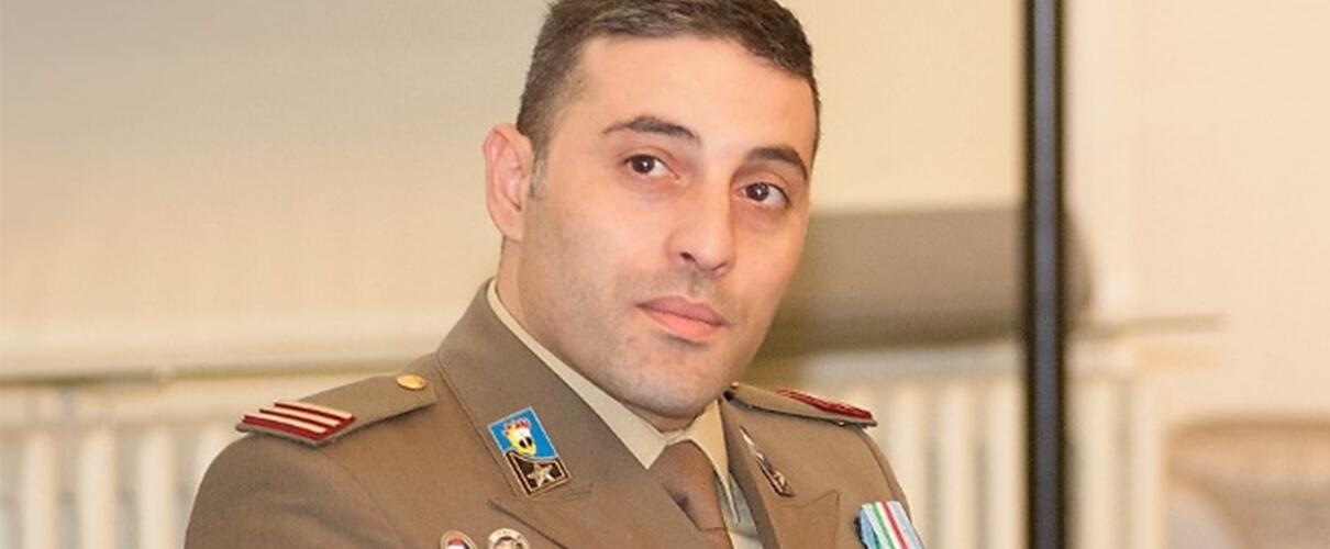 Una vita per la Patria 2015 - Primo Maresciallo Simone Careddu - Esercito Italiano