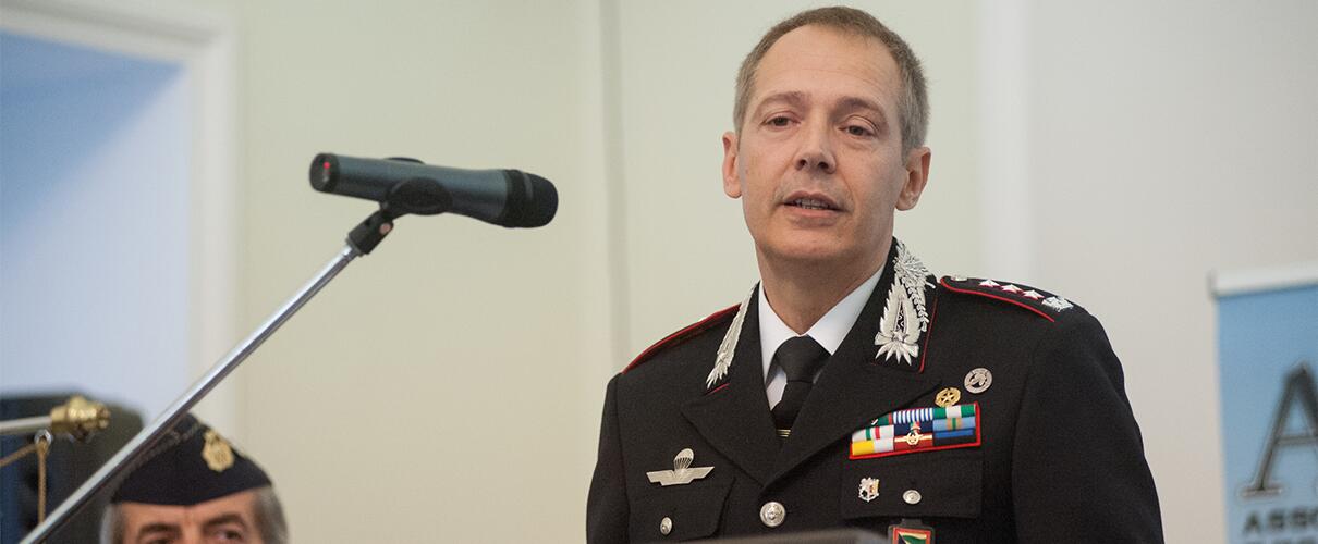 Una vita per la Patria 2015 - Col. Massimo Zuccher - Comandante Comando Prov.le Carabinieri Parma