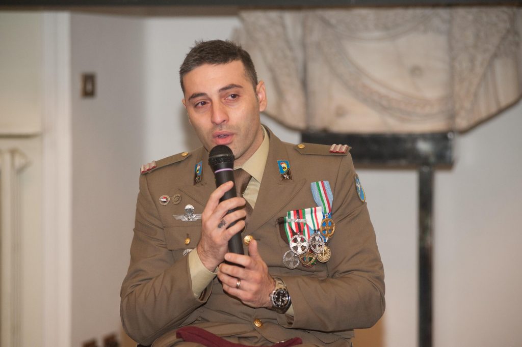Una vita per la Patria 2015 - Primo Maresciallo Simone Careddu - Esercito Italiano