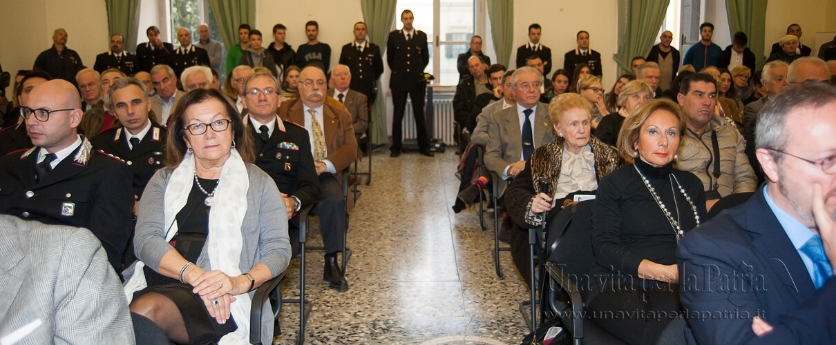 Una vita per la Patria 2016 - invitati alla cerimonia anno 2016