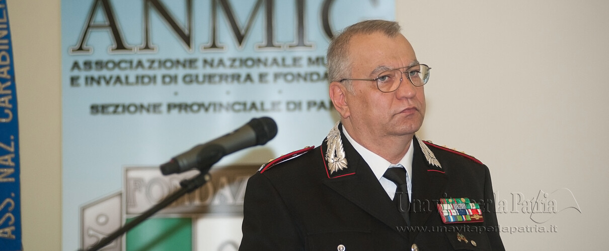 Una vita per la Patria 2016 - intervento del Col. Guido De Masi - Vice Comandante Legione Carabinieri Emilia-Romagna